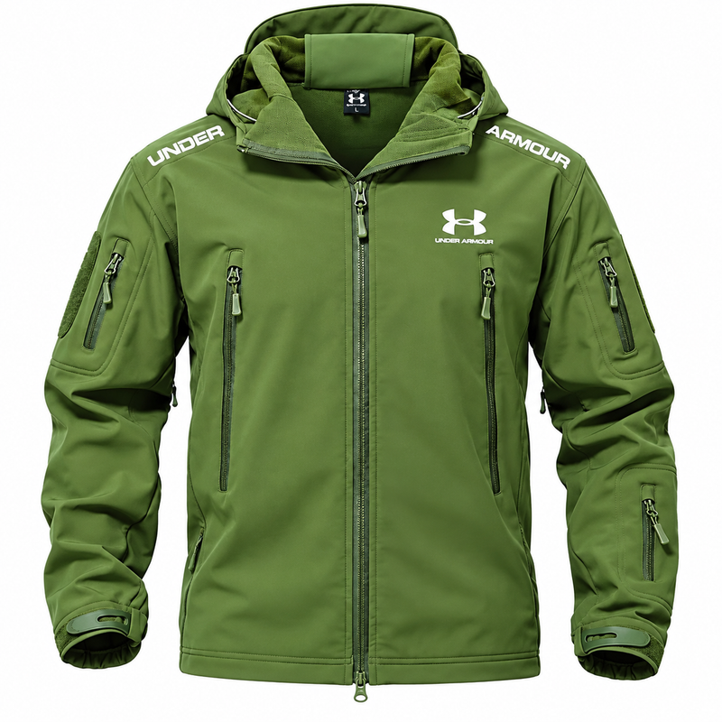 Men's Fleece Softshell Hiking Jacket