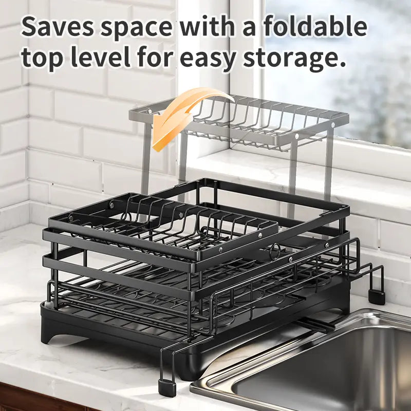 QuickFold Pull-Out Kitchen Rack